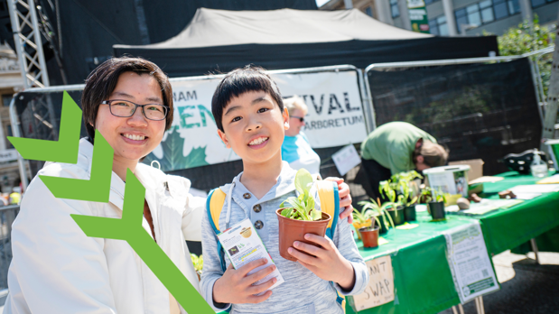 young volunteers